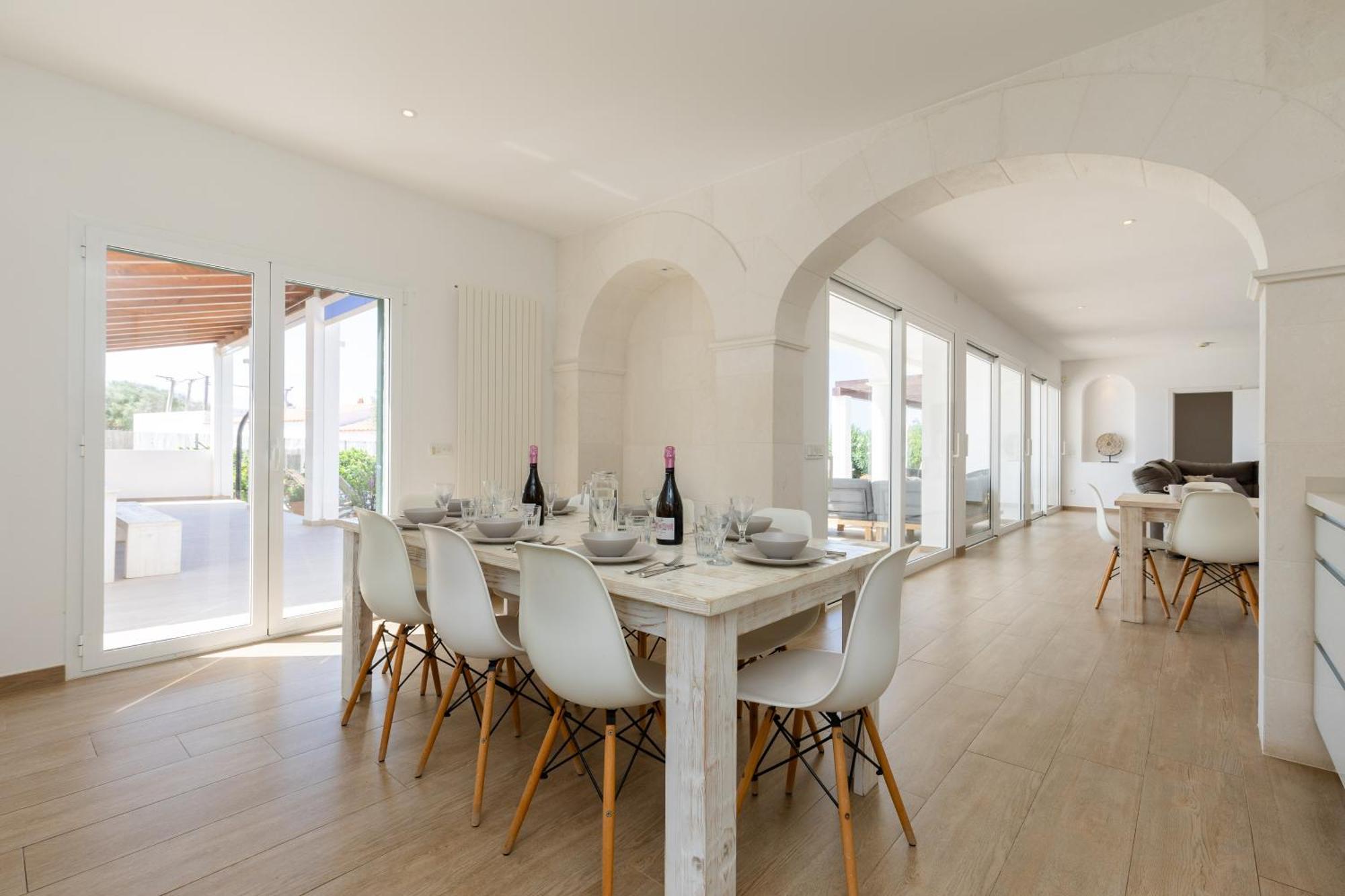 Villa Maravilla With Heatable Pool Rooftopbar With Sea Views And Range Rover Binibeca Exteriör bild