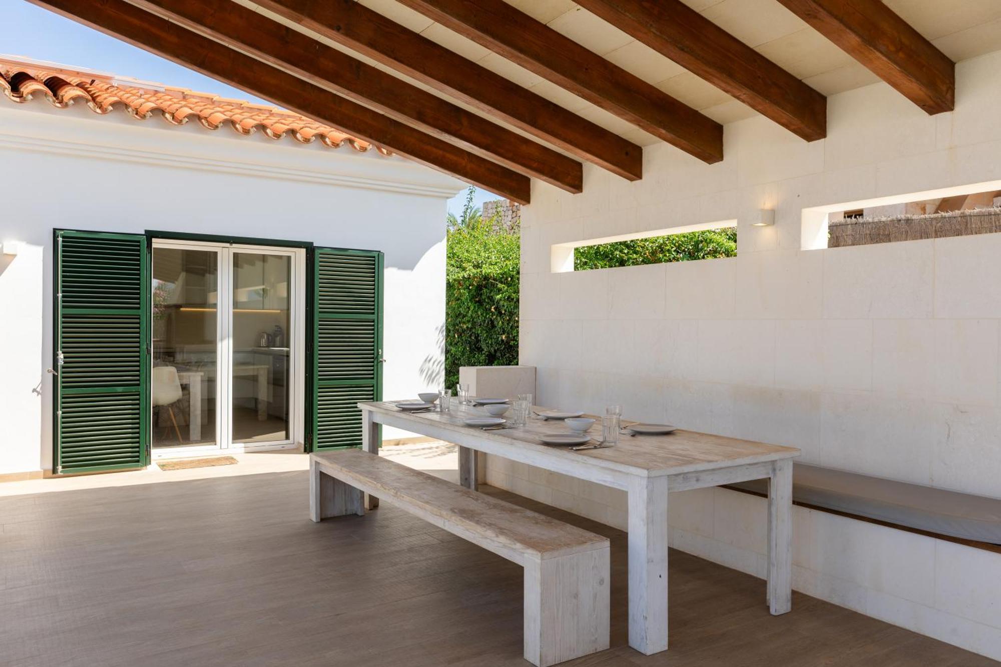 Villa Maravilla With Heatable Pool Rooftopbar With Sea Views And Range Rover Binibeca Exteriör bild