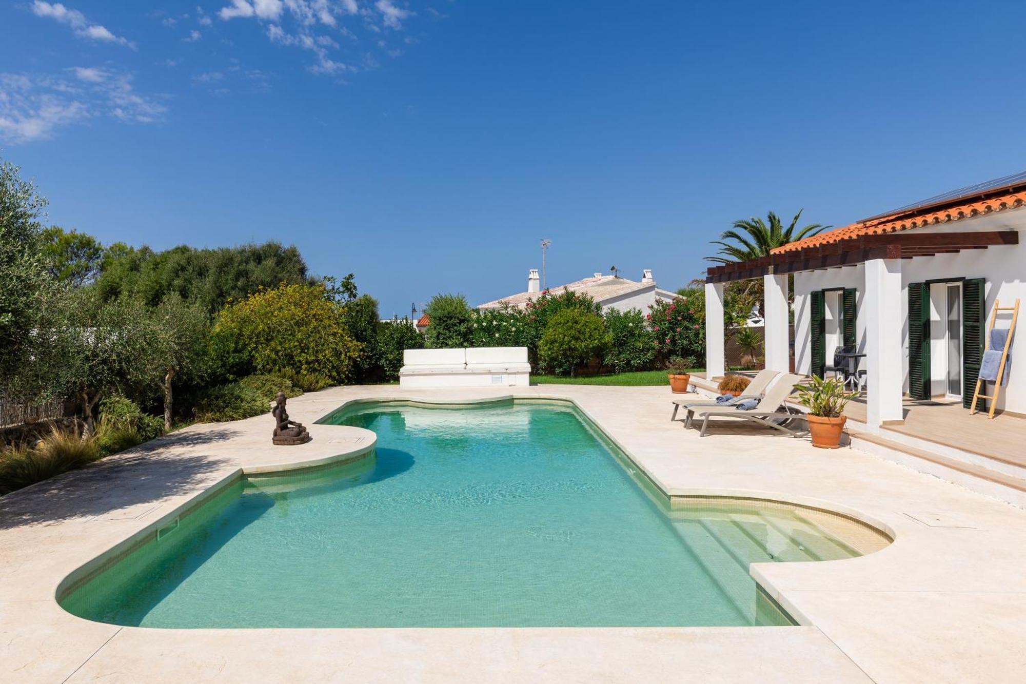 Villa Maravilla With Heatable Pool Rooftopbar With Sea Views And Range Rover Binibeca Exteriör bild